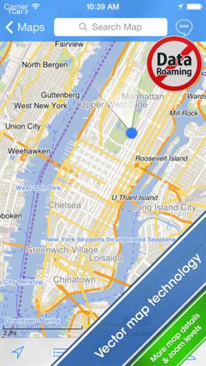 معرفی اپلیکیشن City Maps 2Go